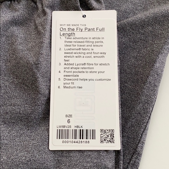 Host Pick 🎉 Lululemon On the Fly Full Length size 6 - Picture 2 of 7